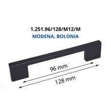 Rankenėlė plastikinė 1.251.96-128-M12-M 96/128 mm MODENA BOLONIA