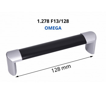 Rankenėlė plastikinė 1.278-F13 128 mm OMEGA