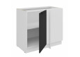 ARIA BL/WH 105 ND 1F BB pastatoma kampinė spintelė