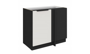 ARIA WH/BL 105 ND 1F BB pastatoma kampinė spintelė