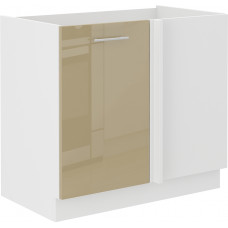 LARA 105 ND 1F BB pastatoma kampinė spintelė cappuccino