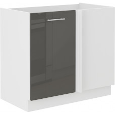 LARA 105 ND 1F BB pastatoma kampinė spintelė grey
