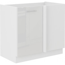 LARA 105 ND 1F BB pastatoma kampinė spintelė balta