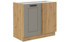 LUNA 105 ND 1F BB Pastatoma Kampinė Spintelė Claygrey Artisan