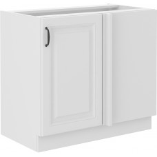 Stilo 105 ND 1F BB Pastatoma Kampinė Spintelė balta balta