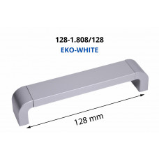 Rankenėlė plastikinė 128-1.808 128 mm EKO WHITE