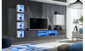 Switch XXVI Sekcija balta blizgi / grafito blizgi 27 GW SW26