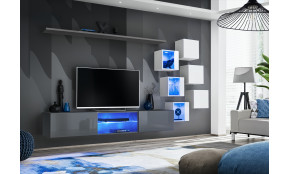 Switch XXI Sekcija balta blizgi / grafito blizgi 27 GW SW21