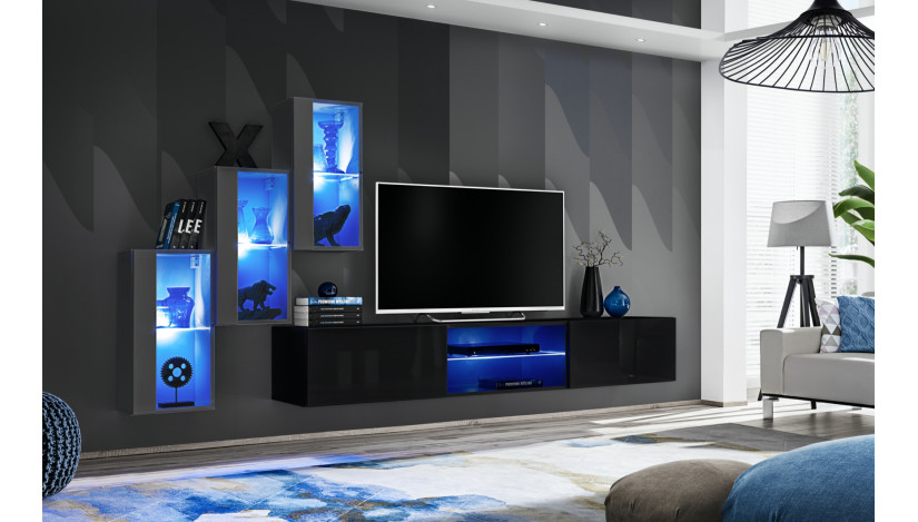 Switch XXII Sekcija grafito blizgi / juoda blizgi 27 GZ SW 22