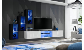 Switch XXII Sekcija balta blizgi / juoda blizgi 26 ZW WS 22