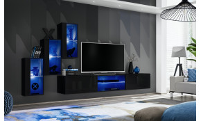 Switch XXII Sekcija juoda / juoda blizgi