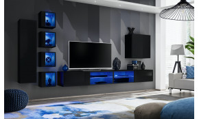 Switch XXVI Sekcija juoda / juoda blizgi