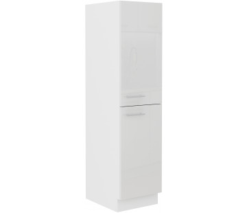 LARA 30 DK-162 2F CARGO spintelė aukšta balta
