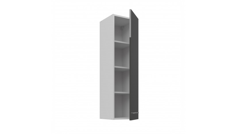 LARA 30 G-108 1F grey pakabinama spintelė