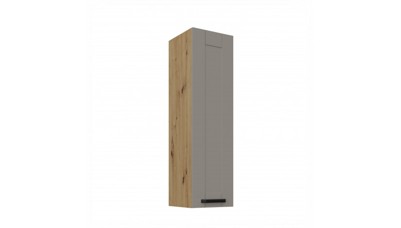 LUNA 30 G-108 1F Claygrey Artisan pakabinama spintelė