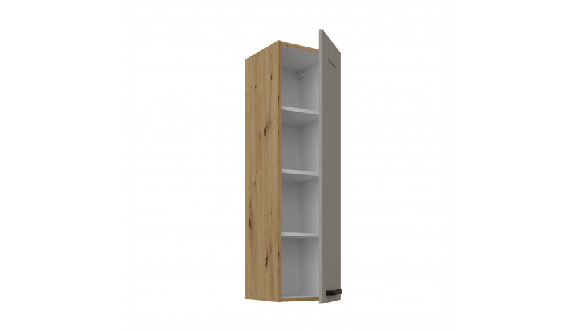 LUNA 30 G-108 1F Claygrey Artisan pakabinama spintelė