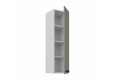 LUNA 30 G-108 1F Claygrey Balta pakabinama spintelė