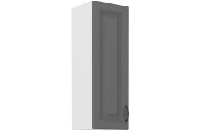 STILO 30 G-108 1F Dustgrey balta pakabinama spintelė