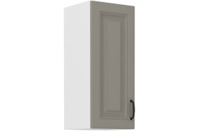Stilo 30 G-72 1F pakabinama spintelė Claygrey balta