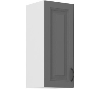 Stilo 30 G-72 1F pakabinama spintelė Dustgrey balta