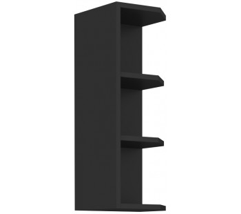 30 G-72 ZAK Pakabinama kampinė lentyna juoda