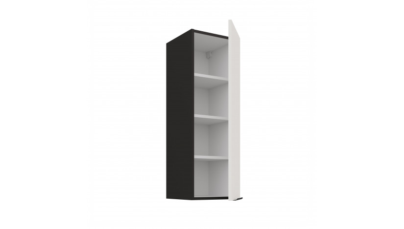 ARIA WH/BL 30 G-90 1F pakabinama spintelė