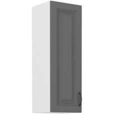 Stilo 30 G-90 1F Pakabinama Spintelė 90 cm Dustgrey balta