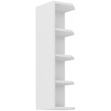 LARA 30 G-90 ZAK Pakabinama kampinė lentyna 90 cm balta