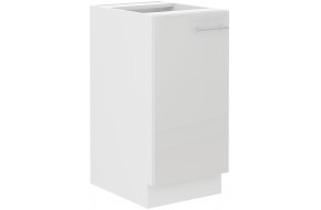 LARA 40 D 1F BB pastatoma spintelė balta