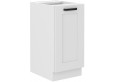 LUNA 40 D 1F BB pastatoma spintelė balta balta