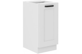 LUNA 40 D 1F BB pastatoma spintelė balta balta