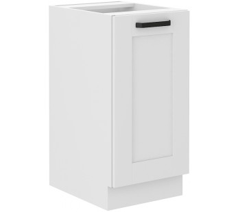 LUNA 40 D 1F BB pastatoma spintelė balta balta LUNA 40 D 1F BB pastatoma spintelė balta balta