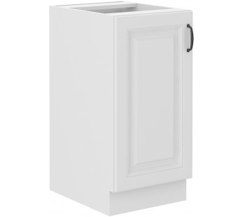 Stilo 40 D 1F BB pastatoma spintelė balta balta