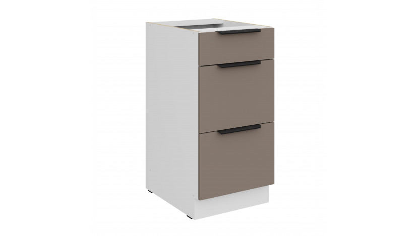 ARIA TA/WH 40 D 3S BB PREMIUM pastatoma spintelė su stalčiais