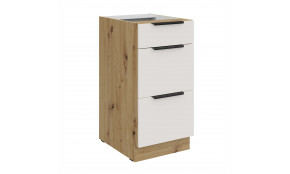 ARIA WH/AR 40 D 3S BB PREMIUM pastatoma spintelė su stalčiais