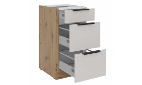 SOLEA 40 D 3S BB PREMIUM pastatoma spintelė su stalčiais