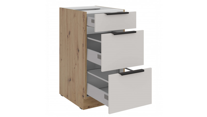 SOLEA 40 D 3S BB PREMIUM pastatoma spintelė su stalčiais