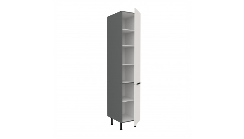ARIA WH/ANT 40 DK-215 2F ūkinė spinta