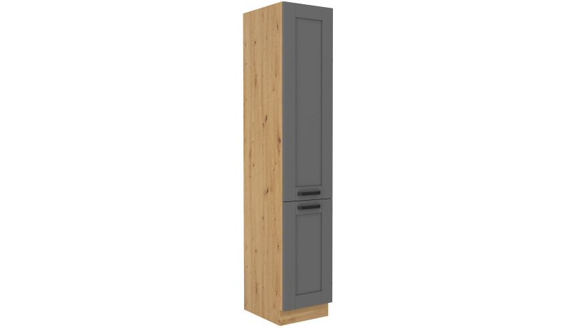 LUNA 40 DK-210 2F ūkinė spinta Dustgrey Artisan