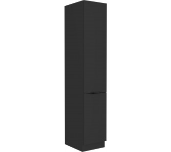 SIENA 40 DK-210 2F ūkinė spinta juoda SIENA 40 DK-210 2F ūkinė spinta juoda