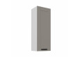 LUNA 40 G-108 1F Claygrey Balta pakabinama spintelė