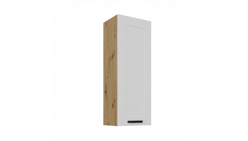 LUNA 40 G-108 1F Balta Artisan pakabinama spintelė