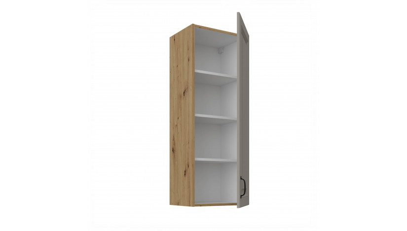 STILO 40 G-108 1F Claygrey artisan pakabinama spintelė