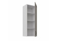 STILO 40 G-108 1F Claygrey balta pakabinama spintelė