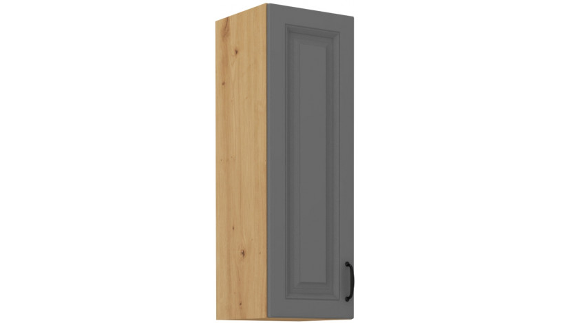 STILO 40 G-108 1F Dustgrey artisan pakabinama spintelė