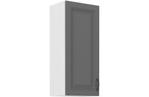 STILO 40 G-108 1F Dustgrey balta pakabinama spintelė