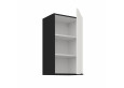 ARIA WH/BL 40 G-72 1F pakabinama spintelė