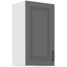 Stilo 40 G-72 1F pakabinama spintelė Dustgrey balta