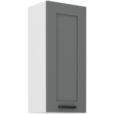 LUNA 40 G-90 1F Pakabinama Spintelė 90 cm Dustgrey Balta