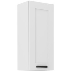 LUNA 40 G-90 1F Pakabinama Spintelė 90 cm balta balta
